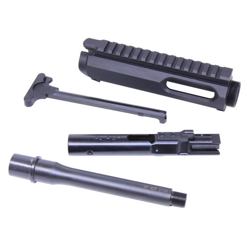 Guntec USA AR-15 .45 ACP Cal Complete Upper Receiver Combo Kit