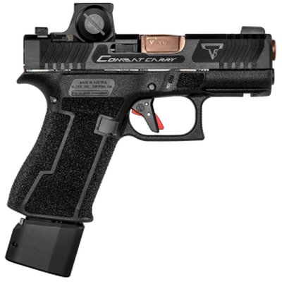 Taran Tactical Combat Carry Glock 43X Black/Bronze 9mm 3.41" with Romeo-X