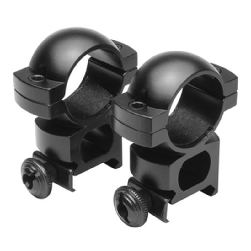 NcSTAR Scope Ring - 1 inch Weaver Ring / Black RB11