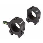 Wheeler Picatinny 1" Scope Rings Matte Black High