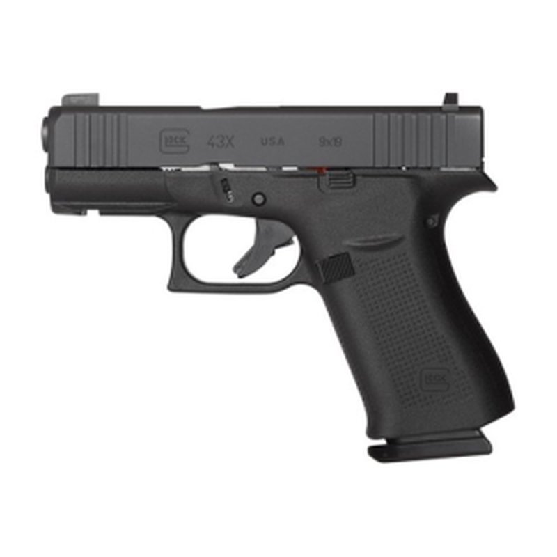 Glock G43X 9mm 3.4" 10rd Pistol Black