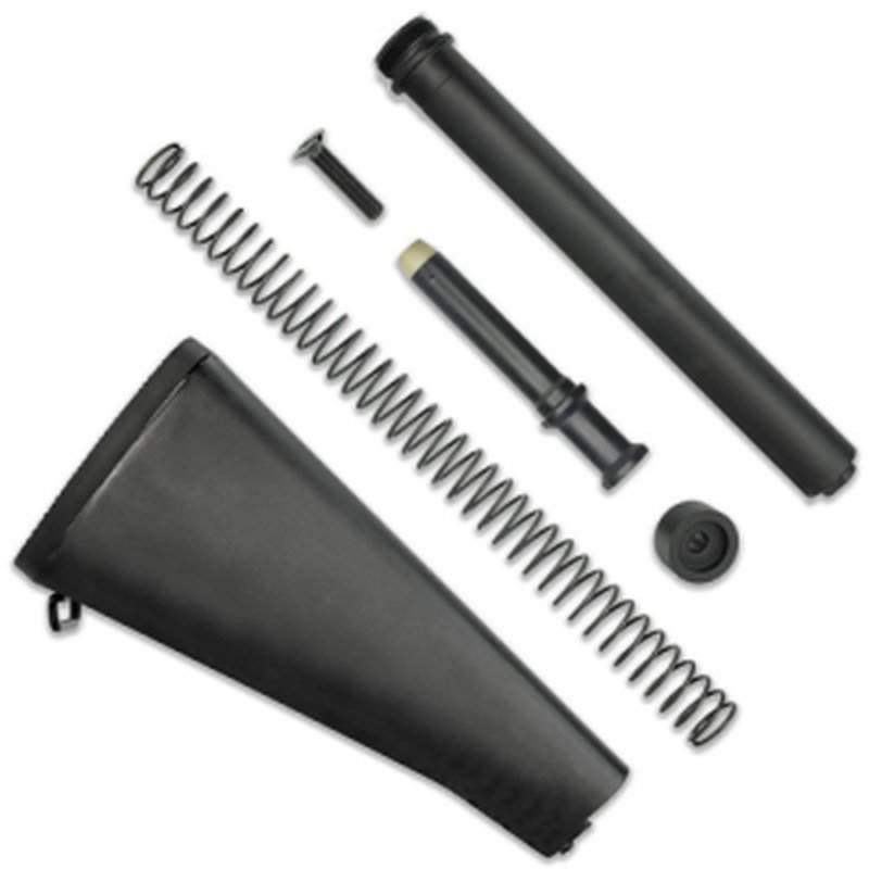 KAK INDUSTRIES A2 Buttstock Kit for AR-15 Matte Finish Black