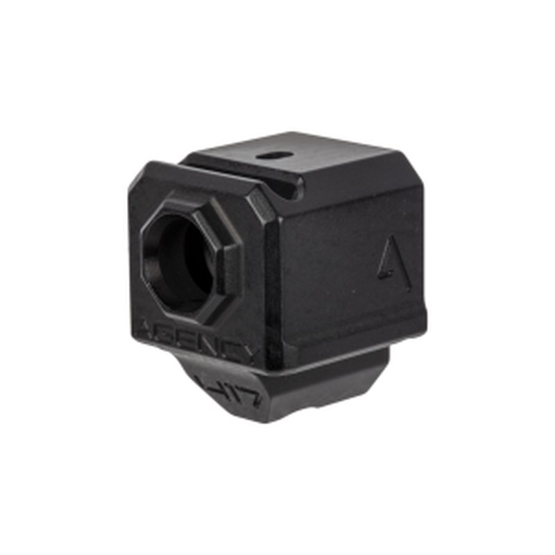 Agency Arms 417 Single Port Glock Compensator Gen3 Black