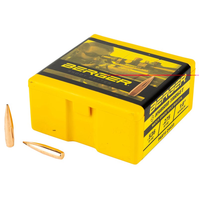 Berger Bullets .243 Caliber 105g Target Hyb Rifle Bullet 100ct