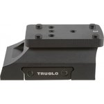 Truglo TG8977B Riser Mount Black Anodized Universal Aluminum AR Platform