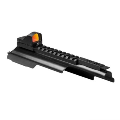 NcSTAR DMAKR-A AK Receiver Cover Rail With Micro Red Dot Optic
