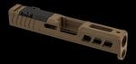 Zaffiri Precision ZPS3 Glock 43X RMSC Optic Cut Slide FDE