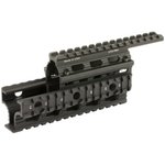 UTG Pro AK-47 Quad Rail Handguard (Mil-Spec Picatinny) Black