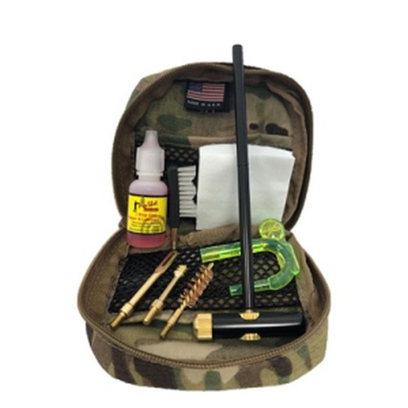 Pro-Shot 9mm Multi-Cam Cleaning Kit Tier 1 Operator gun cleaning kit