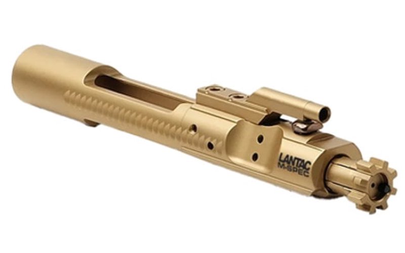 Lantac M-SPEC AR-15 BCG 5.56/.223 TiN 8620 Steel Gold