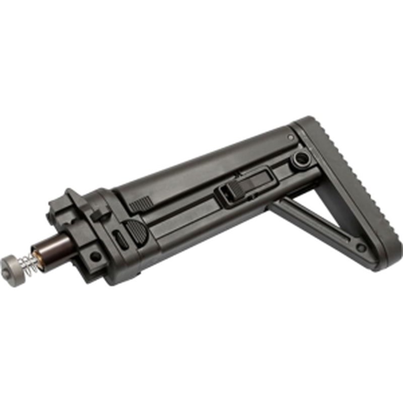 B&T Firearms MBT Folding Stock Black Polymer for APC9/40/45, Hydraulic Buffer