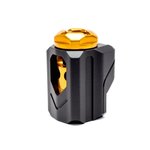 Tyrant CNC Universal Compensator 9mm 1x1x1 in Black/Gold