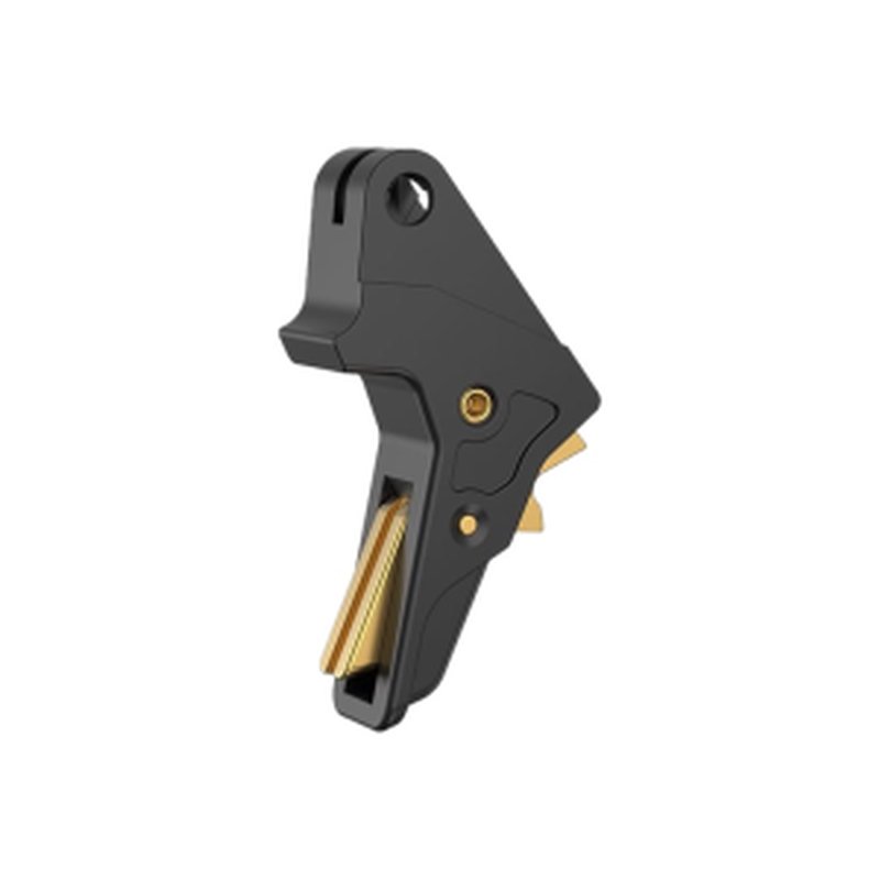 Tyrant CNC TDMPTRIGFSCBLK/GOLD Black Fits S&W M&P Full-Size & Compact
