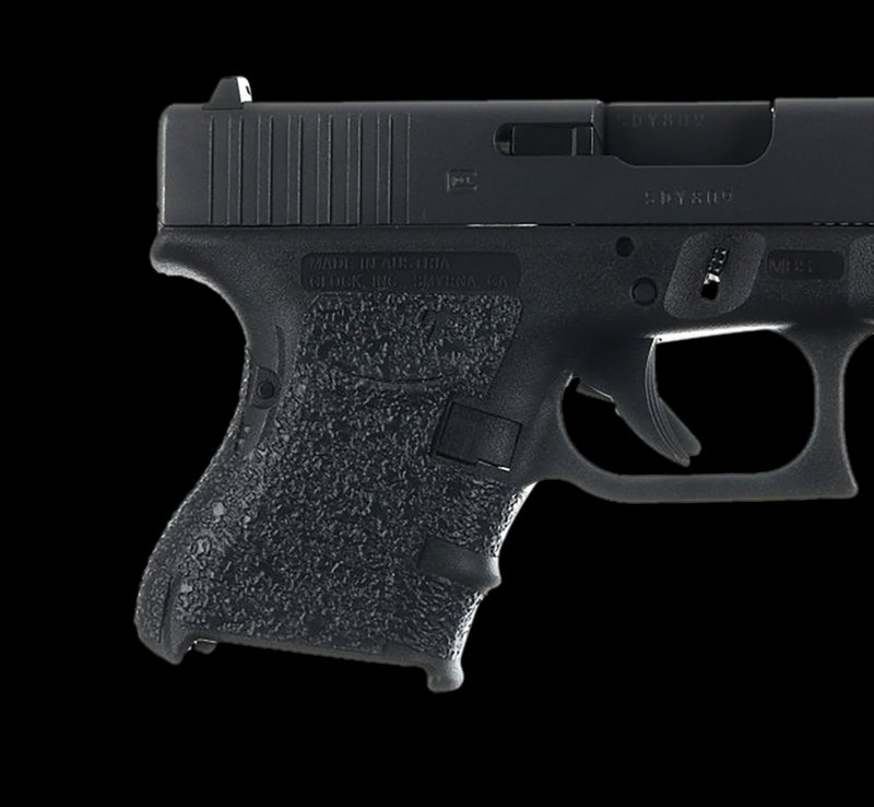 Talon Adhesive Grip Glock 26/27/28/33/39 Gen4 Medium Backstrap Textured Rubber 117R
