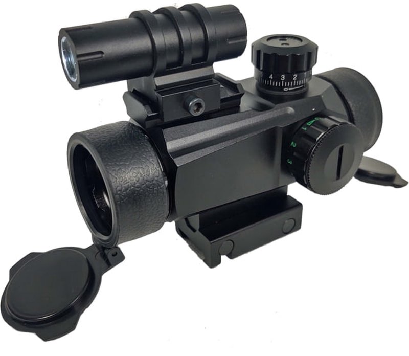 Patriot Optics Flat Top 1x30mm 3 MOA Red/Green Dot Sight