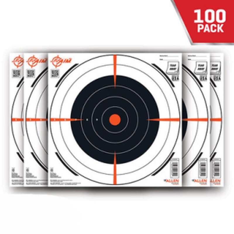 ALLEN EZ AIM Adhesive Sight Grid 12"X12" 100