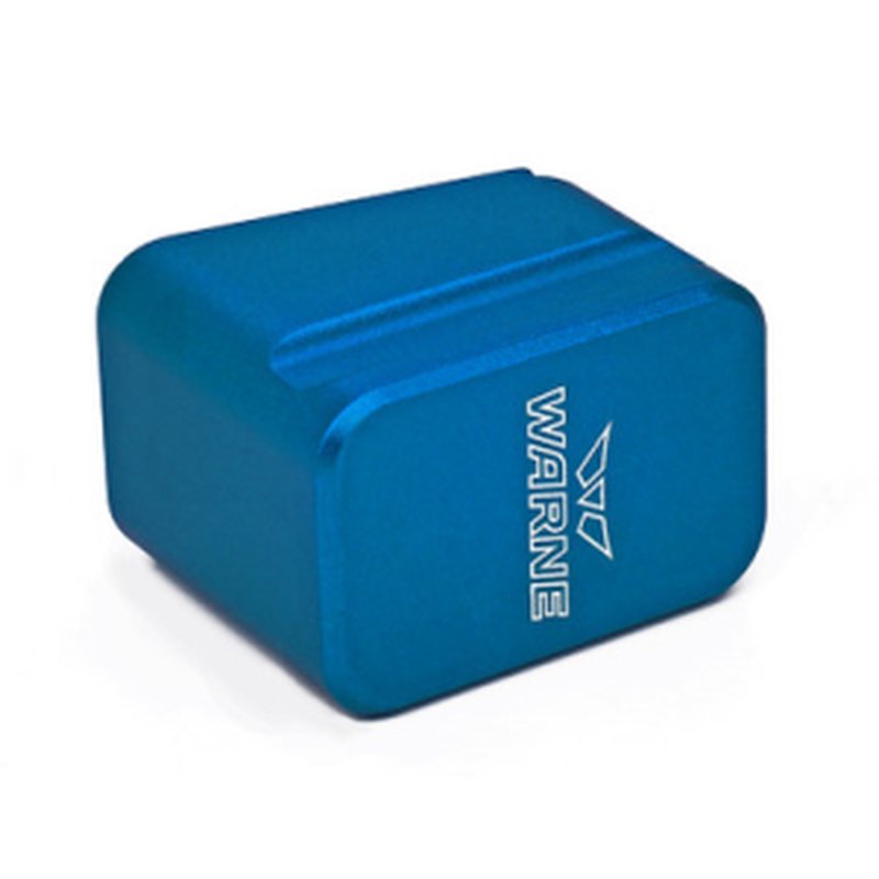Warne Glock 19/23 Magazine Extension Blue +5 9mm +4 .40