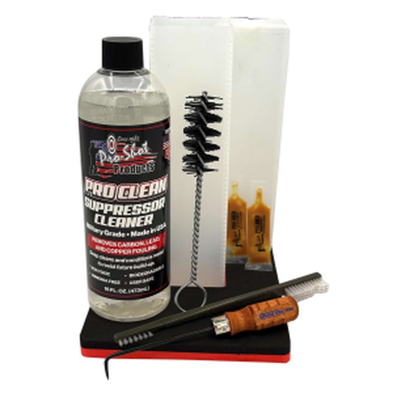 Pro-Shot SPRCLNGKIT Suppressor Cleaning Kit w/ Soak Tube & Cleaner