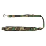 Edgar Sherman Design Padded 2-Point Rifle Sling 1in Webbing M81 Woodland Camo