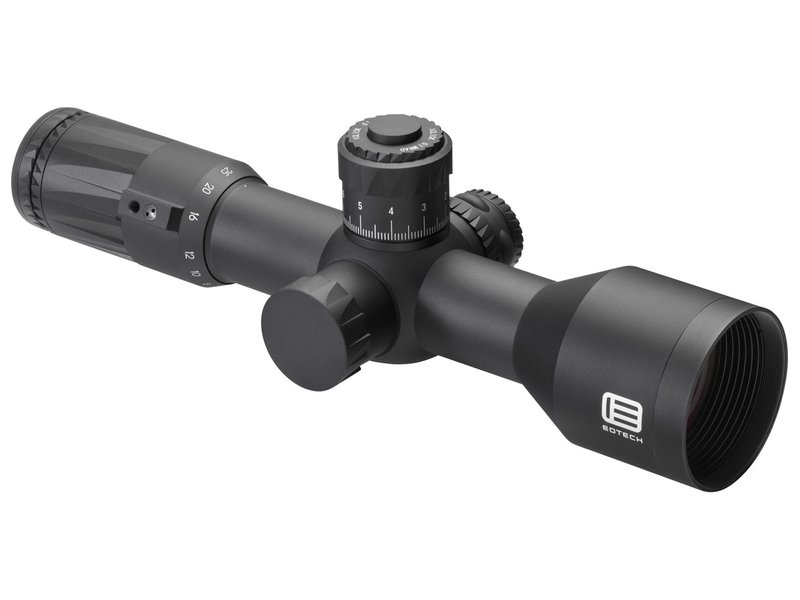 EOTech Vudu 5-25x50mm FFP Illuminated MD4 MOA Reticle Rifle Scope, 34mm Tube, Push/Pull Locking Turrets