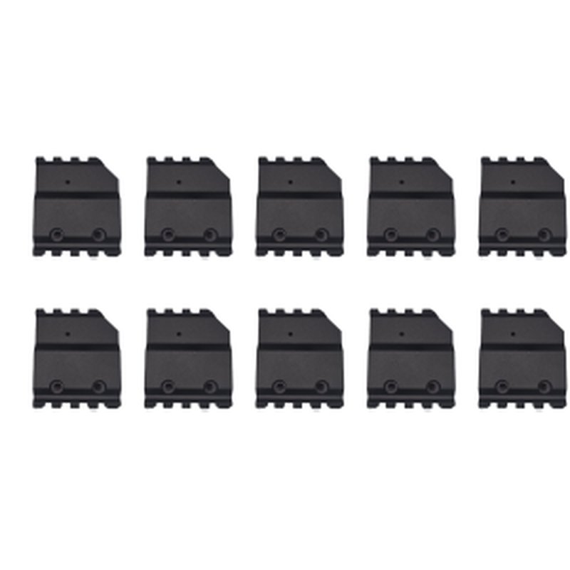 F-1 Firearms Same-Plane Gas Block, .750 Diameter, Picatinny 3/4" Over Barrel, 10 PACK KIT