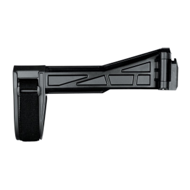 SB Tactical SBTEVO-G2 Pistol Side Folding Stabilizing Brace for CZ Scorpion Black 9.5 in