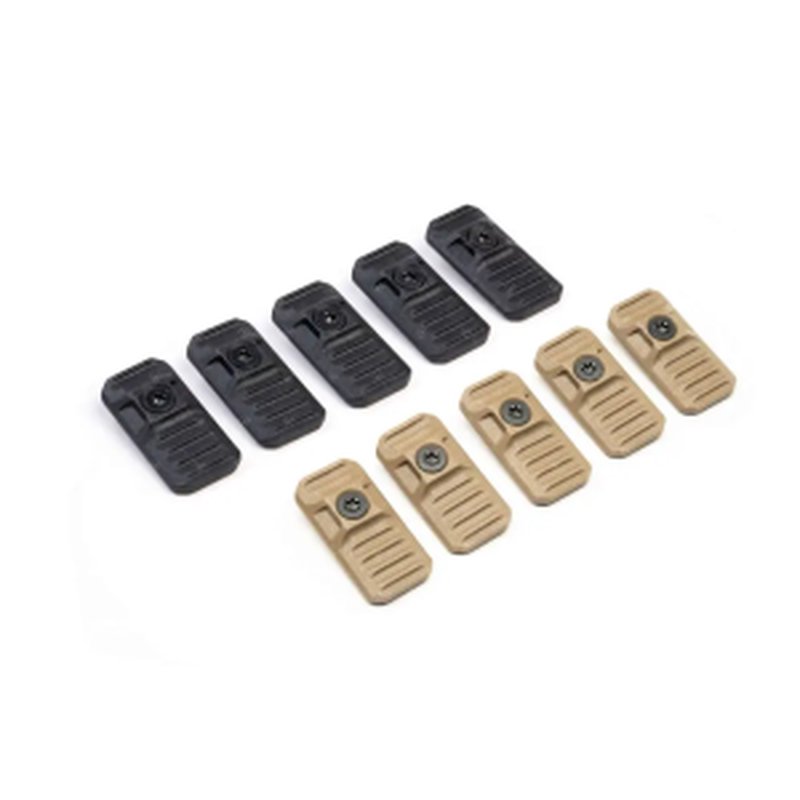 Strike Industries LINK Rail Cover With Link For AR-15 Rails In FDE