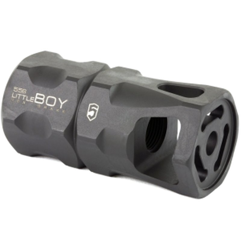 Phase 5 Weapon Systems LittleBOY Hex Brake 5.56mm 1/2x28 Mil-Spec Parkerized