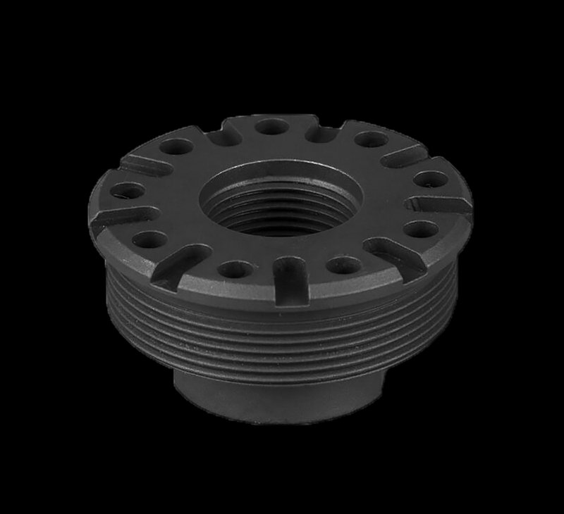 SilencerCo Bravo direct thread suppressor mount AC1563 M13.5x1 LH matte black