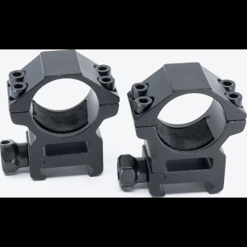 Riton Optics X1M Scope Ring Set Picatinny/Weaver Medium 1" Tube Matte Black Aluminum