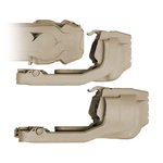 Strategic Sciences MFMD-5.56-0.0KIT Suppressor 1/2x28 FDE AR-15 SD Short SDX Long Extensions
