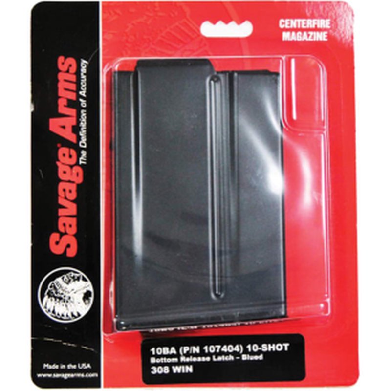 Savage 55183 10BA 308 Winchester (7.62 NATO) 10rd Matte Blued Finish