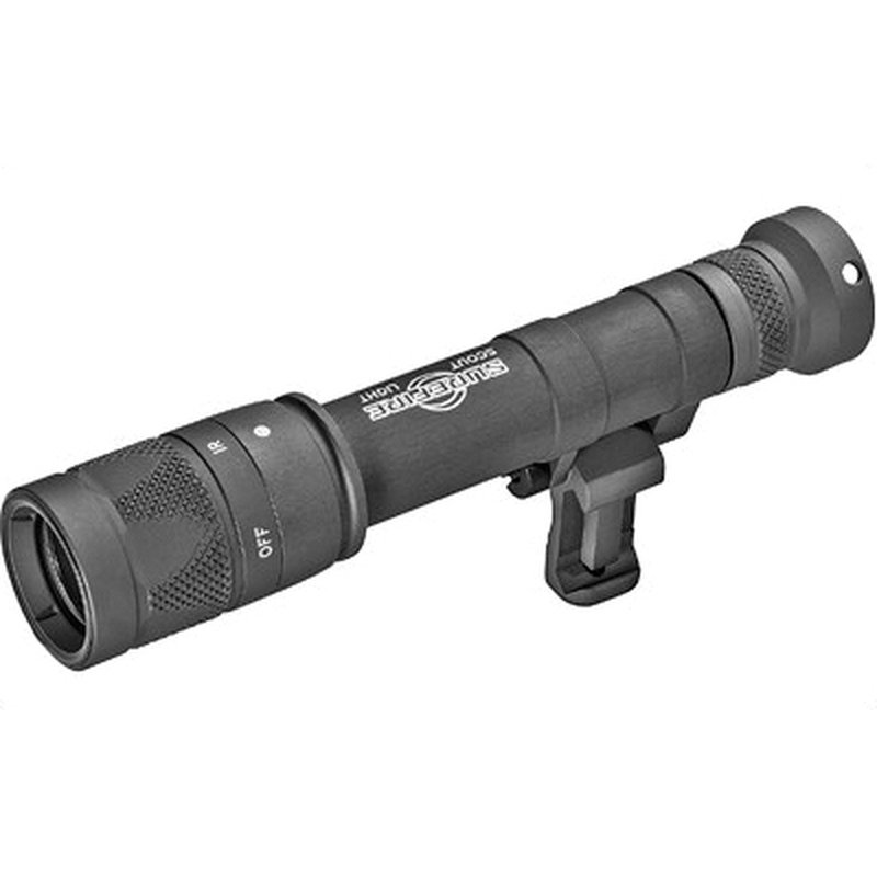 SureFire M640V Scout Pro LED 350 Lumen White/IR Flashlight with Picatinny/M-LOK Mount and Z68 Tailcap