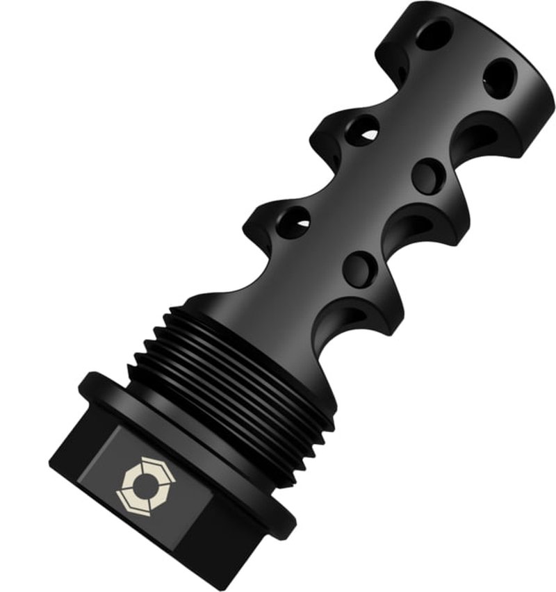 Infinite Product Solutions Gen 4 QD 3-Port Muzzle Brake .223 / 5.56 1/2x28 Black Nitride