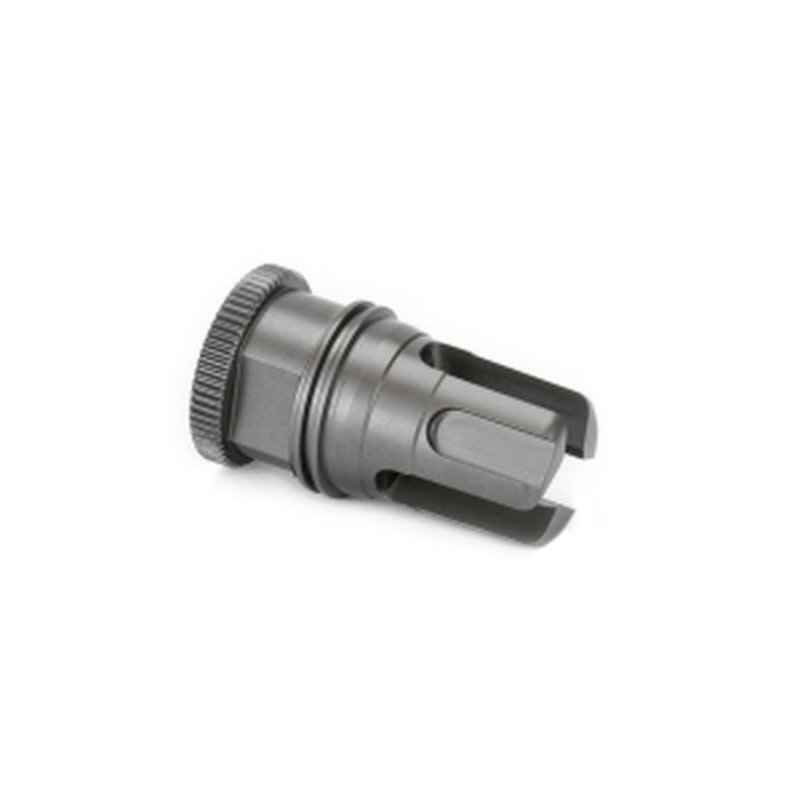 Griffin Armament DUAL-LOK Minimalist .30 Cal Flash Suppressor - Titanium - 5/8x24