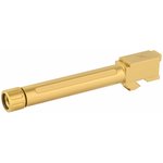 True Precision Glock 17 9mm Threaded Barrel TiN Gold 1/2x28 TP-G17B-XTG