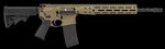 LWRC DI 5.56 NATO 16.10in 30+1 Ambidextrous AR Rifle - FDE/Black