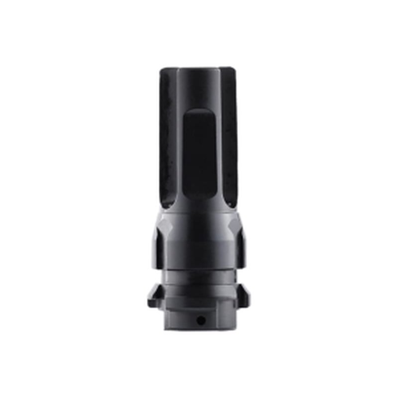 Dead Air DA306 KeyMo Flash Hider Black Nitride 4140 HT Alloy Steel 1/2"-28 Threads 2.70" OAL 22 Cal