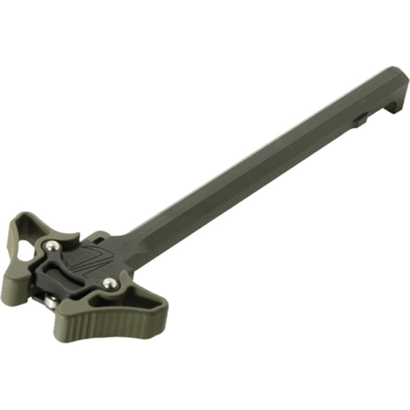 Timber Creek Outdoors Enforcer Mini Small Ambidextrous Charging Handle, Olive Drab Green Cerakote