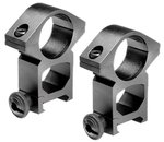 Barska 30mm Extra-High Weaver Rings AI11766 Finish: Matte, Ring Height: Extra High