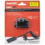 iProtec RMLSR Rail Mount Red Laser Sight with Pressure Switch