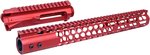 Guntec USA AR-15 Stripped Billet Upper Receiver 15 in Air Lite Series Honeycomb M-LOK Handguard Combo Set
