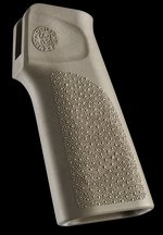 Hogue AR-15/M16 15-Degree Vertical Pistol Grip Cobblestone Texture FDE Polymer 13103