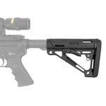 Hogue 15040 AR-15/M16 OverMolded Collapsible Stock Mil-Spec Buffer Tube