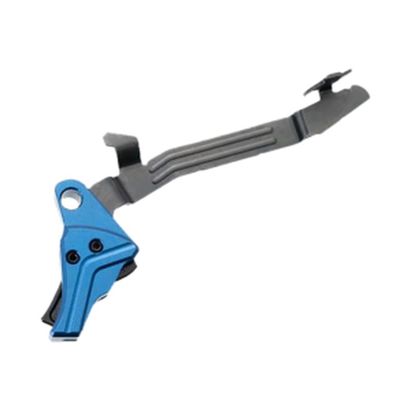 Tyrant CNC I.T.T.S Glock Trigger for 43/43X/48, Blue/Black, Fast Reset