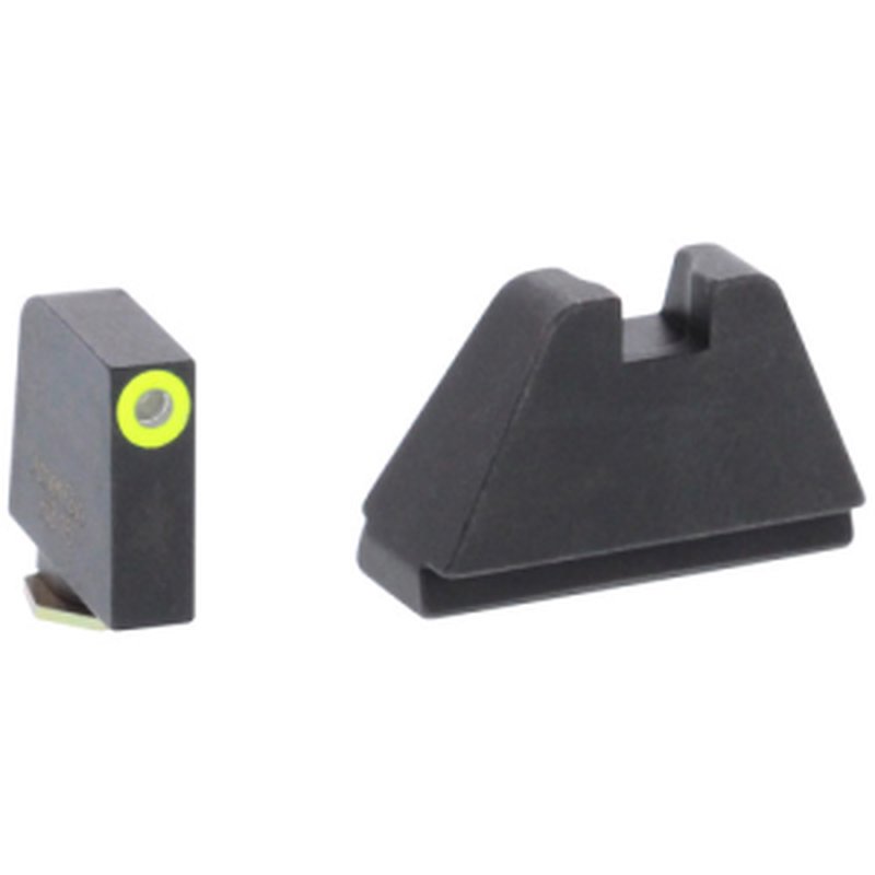 AmeriGlo GL-682 Glock 5XL Tall Suppressor Sight Set w/ Tritium