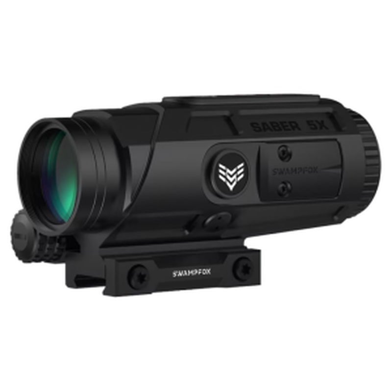 Swampfox Optics Saber Prism Sight 5x36 Red IR - SPS00536-RM