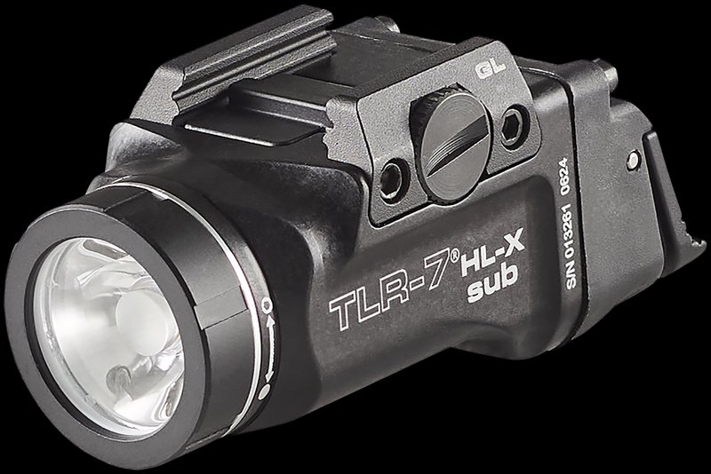 Streamlight TLR-7 HL-X Sub USB Weapon Light 1000 Lumens Glock 43X/48 Fit