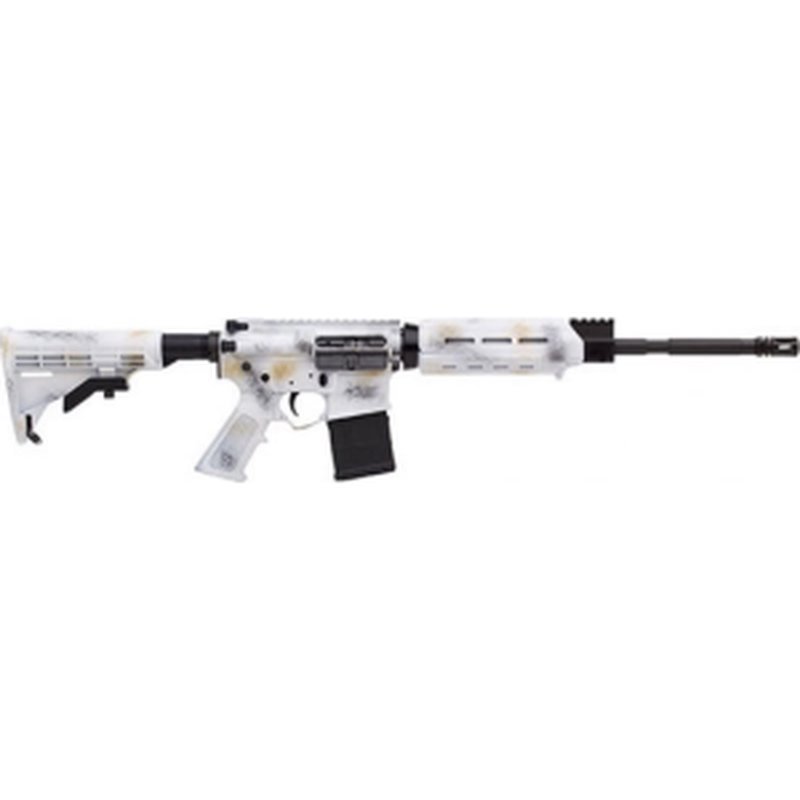 Alex Pro Firearms RI013SNO Arctic 5.56 NATO 16in Optic Ready Snow Camo (APF Arctic 16" 5.56 AR-15, Snow Camo, 30-Round)