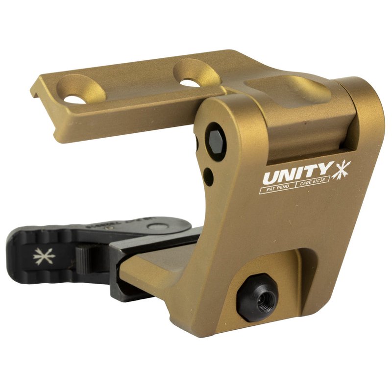 Unity Tactical FAST Flip-To-Center PA Magnifier Mount FDE 2.26 in Centerline FST-PAF